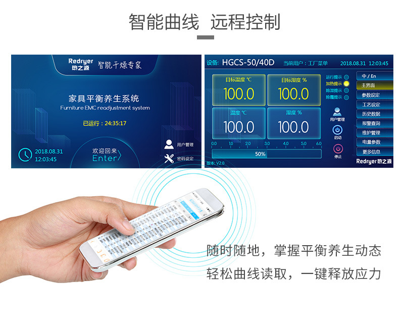 熱之源平衡除濕機(jī)_家具半成品恒溫恒濕養(yǎng)生機(jī)(圖6)